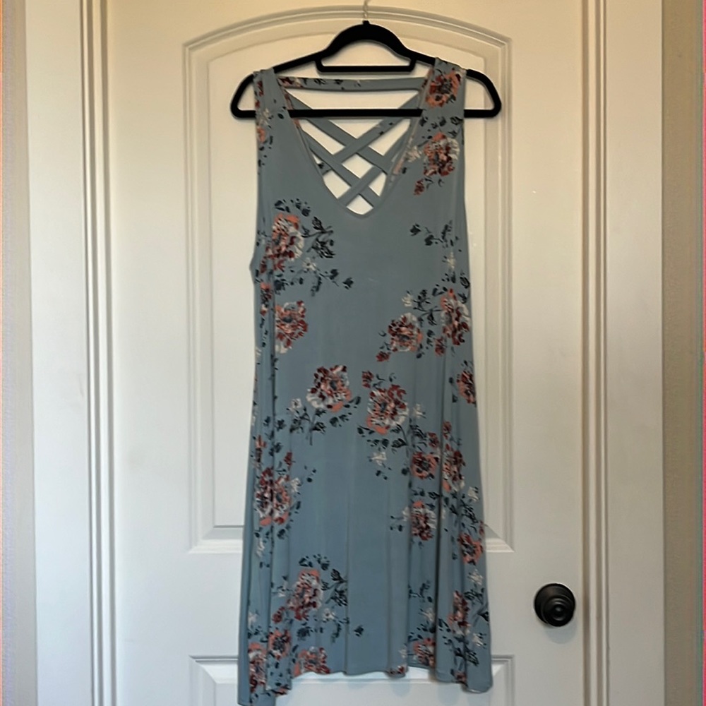 Sundress with crisscross back